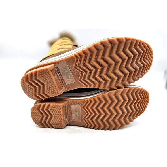 Daily Shoes Women's Waterproof Warm Faux Fur Lined Cold Weather Snow Rain Sz 7 - Picture 10 of 11